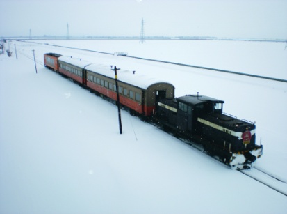 ストーブ列車（冬頃イメージ）