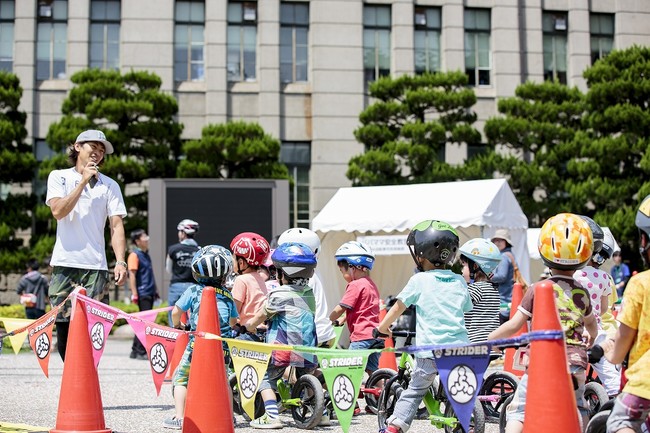 ストライダーに試乗してランニングバイクを体験しよう