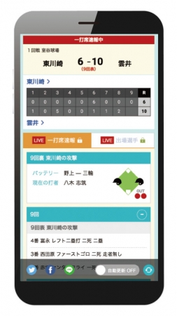 神戸新聞NEXT・高校野球サイトのイメージ