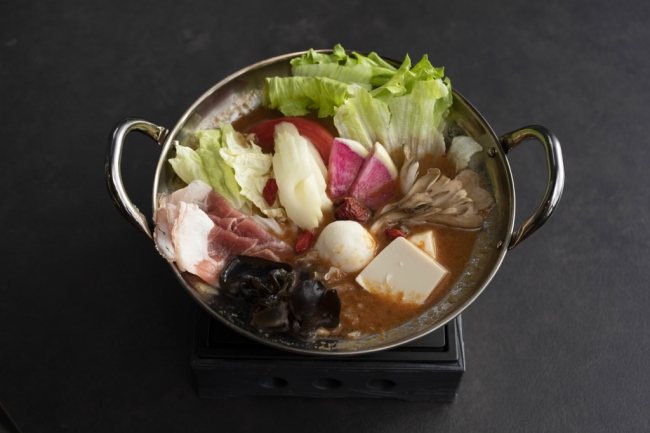 Hong Kong Hot Pot Cafe　甜蜜蜜　薬膳ひとり火鍋セット