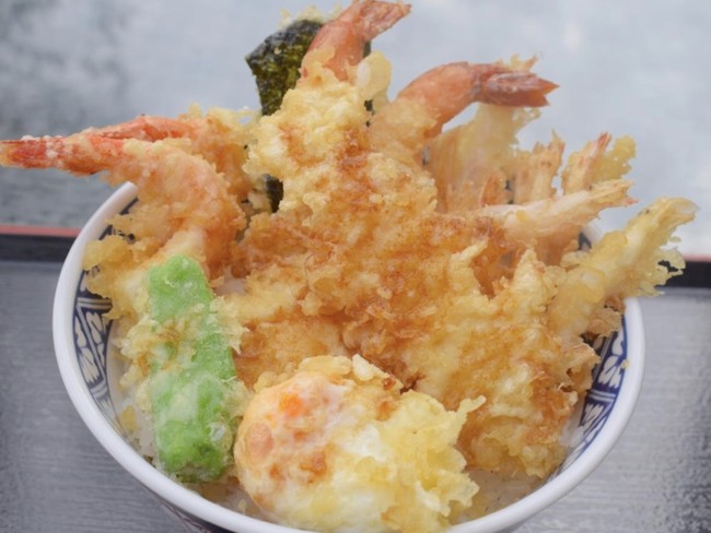 「海老三昧天丼」(税込1848円)