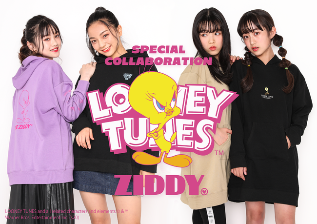 （株）べべZIDDY（ジディー）ルーニー・テューンズコラボ商品