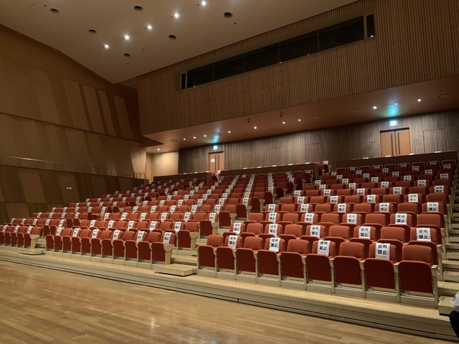 ワクチン接種会場予定の阿倍野区民センター大ホール