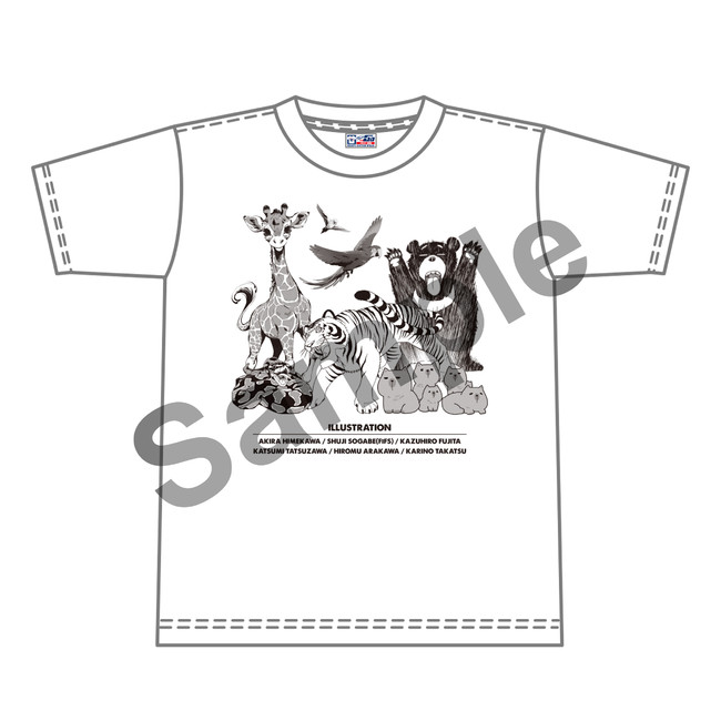 「ノースサファリサッポロ×マンガ家コラボ」Tシャツ（全1種）