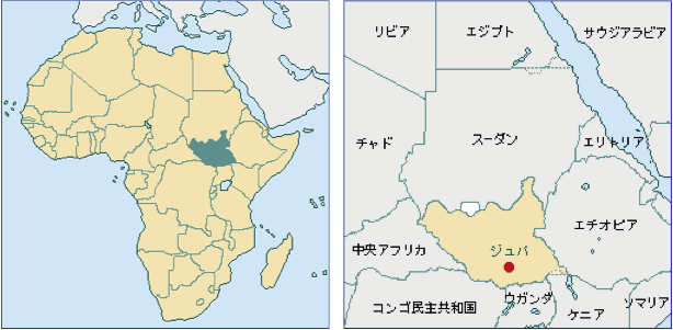 (地図は外務省ホームページから引用)