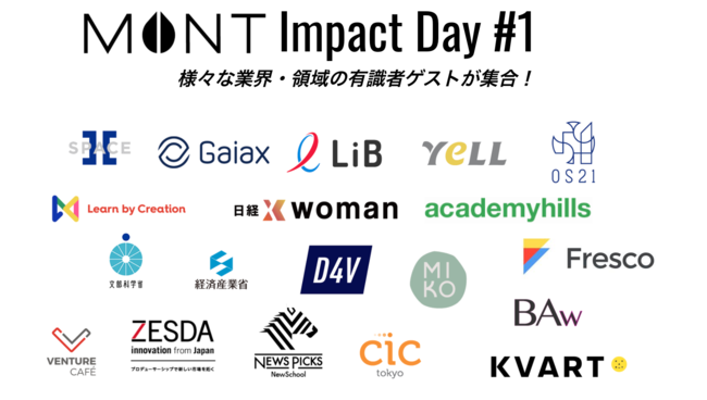 Impact Dayに参加する様々な業界・領域の団体