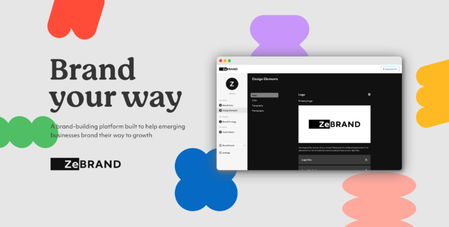 ZeBrandのビジョン・ブランドパーパスである『Brand your way』の実現に向け、オンラインブランドガイドライン生成などを支援するブランディングプラットフォームを日本企業向けに展開開始
