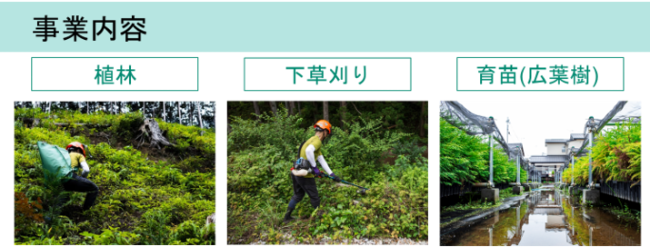 GREEN FORESTERS事業内容