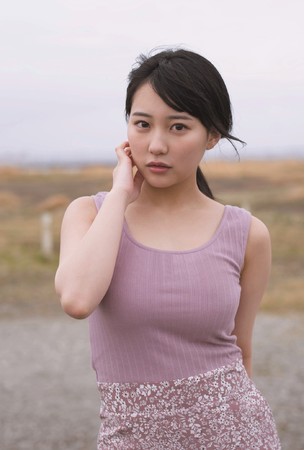 「B.L.T.2021年6月号」タワーレコード オンライン購入特典ポストカード【田中美久（HKT48）】