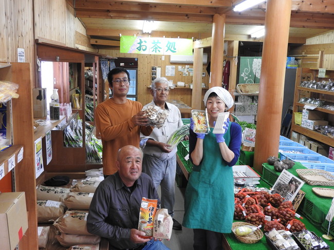 旬の野菜やお米は「南山城村農林産物直売所」から