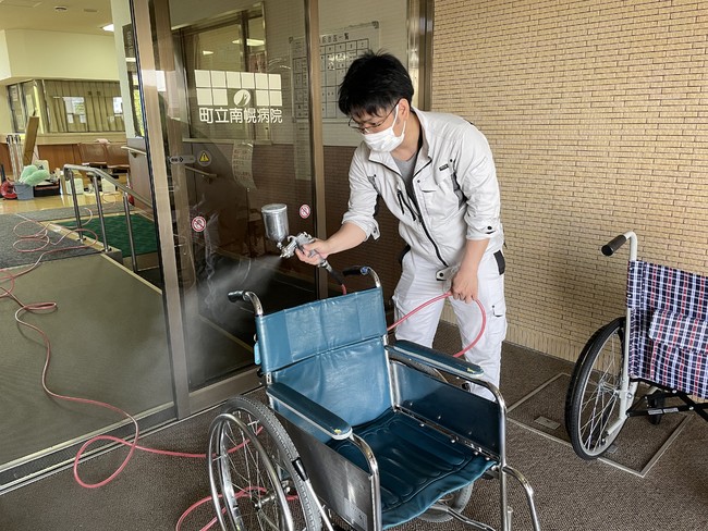 国民健康保険町立南幌病院の施工