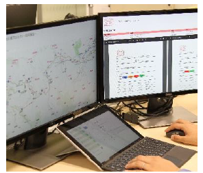 　　　　　運行集中管理センターイメージ
