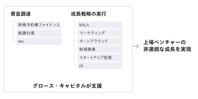 図1：グロース・キャピタルのサービス領域