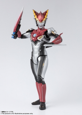 S.H.Figuarts ウルトラマンロッソ フレイム 2018年12月発売予定 メーカー希望小売価格： 5,400円(税込)