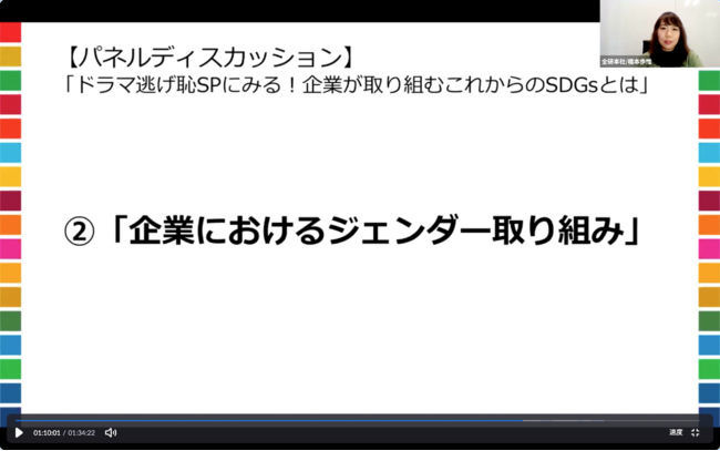 パネルディスカッション「企業が取り組むこれからのSDGs」