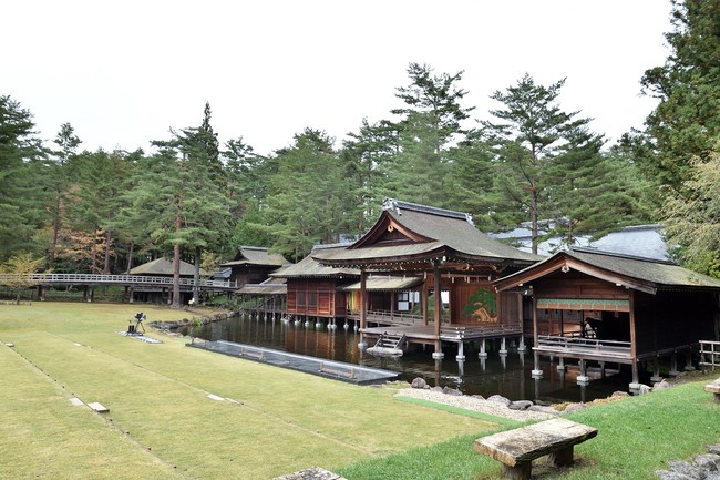 収録を行なった身曾岐神社