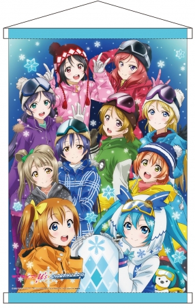 ラブライブ！μ’s × SNOW MIKU 2016 B2タペストリー