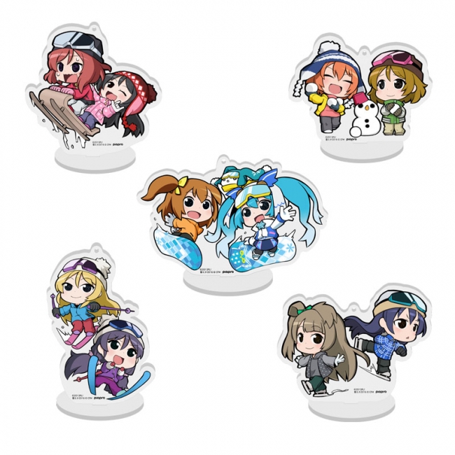 ラブライブ！μ’s × SNOW MIKU 2016 アクリルスタンド 5種