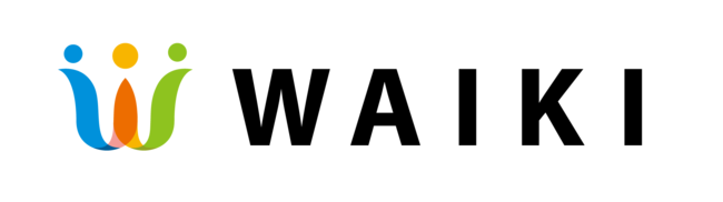 WAIKIロゴ（人の和がここから開花し広がるイメージ）