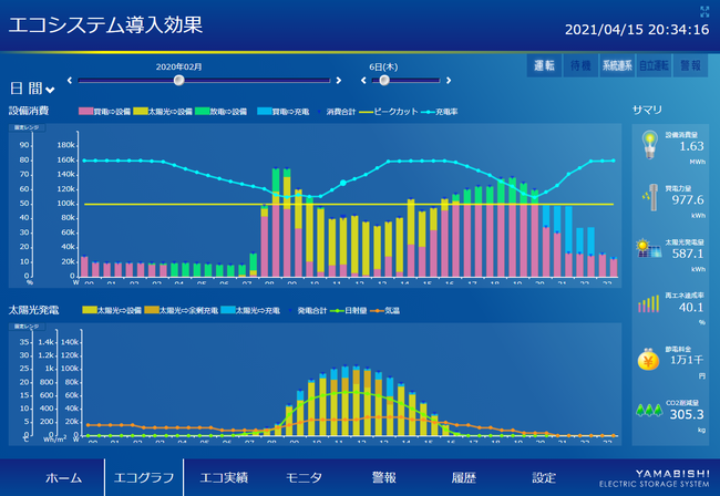 2020年2月6日のエコグラフ画像