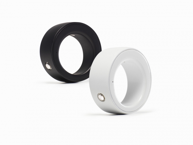 Ring ZERO Matte Black & Shiny White