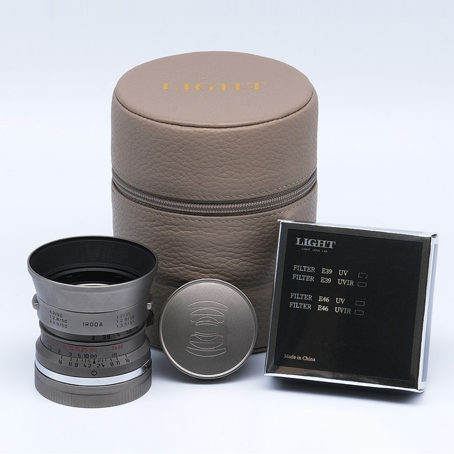 LIGHT LENS LAB 35mm f2 Titanium Limited Edition（ライカMマウント）