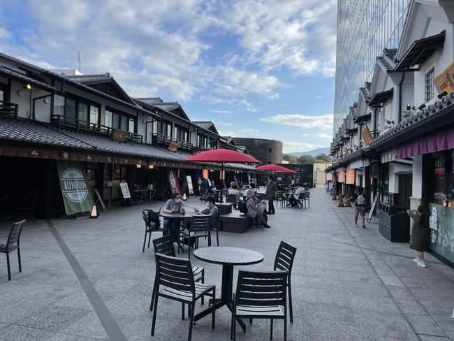 江戸の宿場を再現した雰囲気