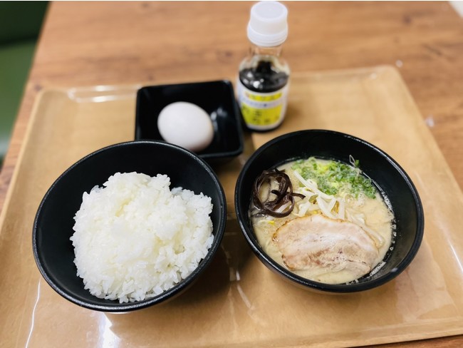 半ラーメンと卵かけごはんセット