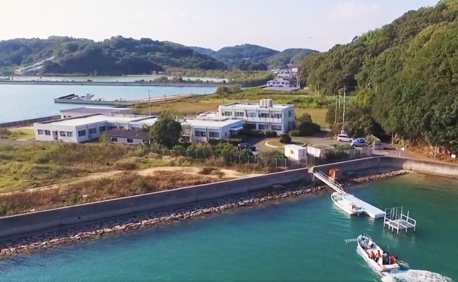 岡山大学理学部附属牛窓臨海実験所（岡山県瀬戸内市牛窓町）