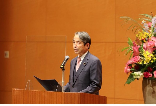 槇野博史学長からの祝辞