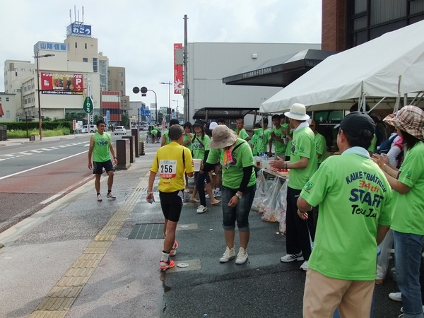 7月20日（日） 大会当日のエイドステーションの様子