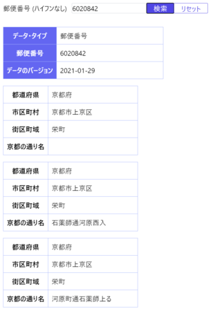 図3 ケンオールのデモアプリ