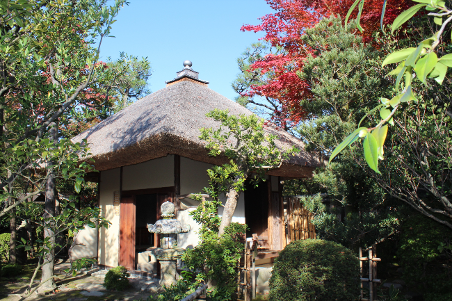 草庵「松花堂」京都府指定文化財