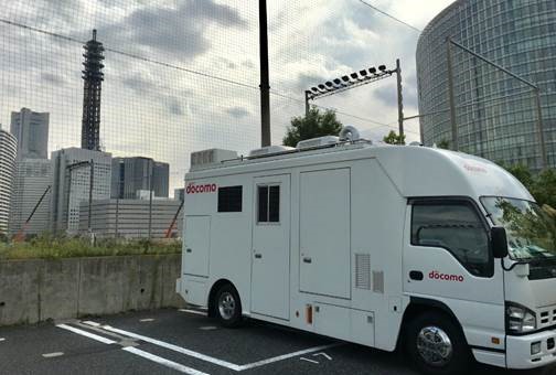 横浜市みなとみらい21地区で5G URLLCの屋外実証実験を行うドコモとファーウェイ