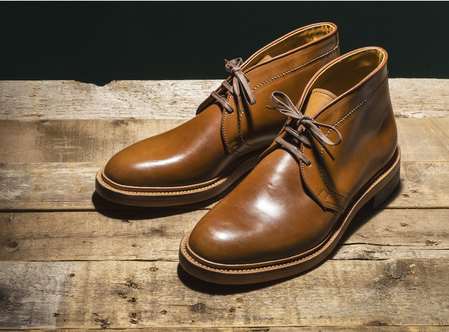 「BOURBON CORDOVAN CHUKKA(バーボンコードバンチャッカ)」