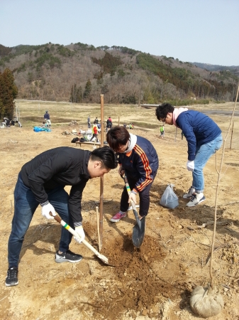 石巻植樹会2015.3