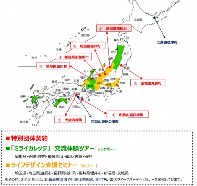 全国で展開するツヴァイの地方自治体向け結婚支援