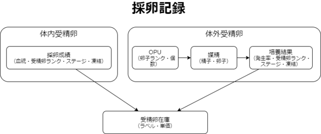 採卵記録チャート