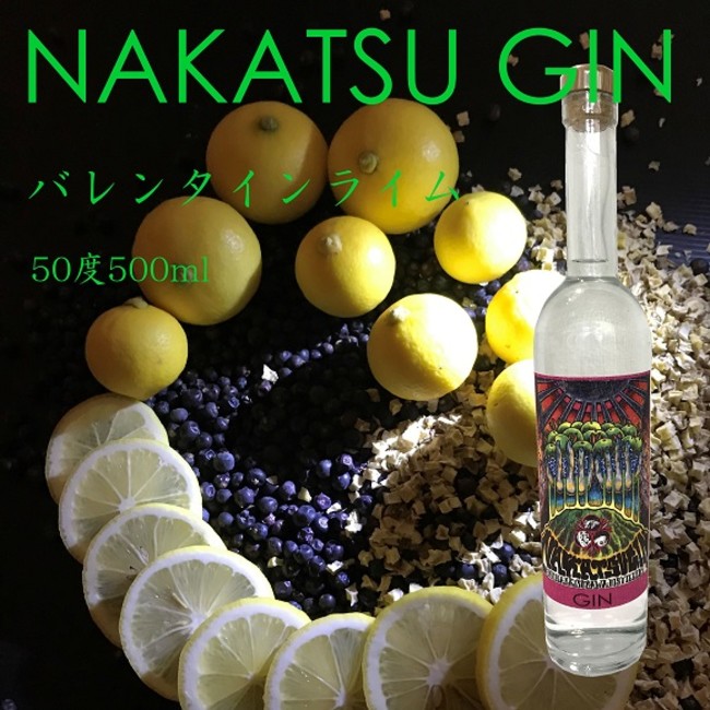 NAKATSU GIN バレンタインライム