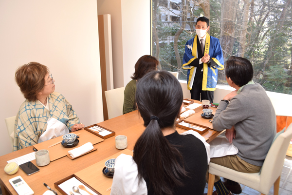 会場には生産者の駆けつけ、生産へのこだわり、苦労などもお話しいただきました