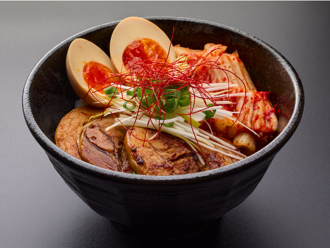 炙りチャーシュー丼(580円)｜辛麺 華火｜飯田橋