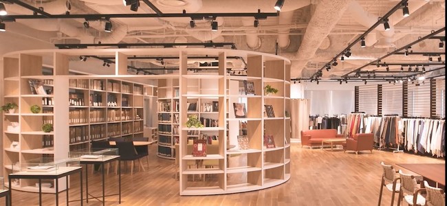 スタイレム瀧定大阪㈱本社にあるARCHIVE & GALLERY