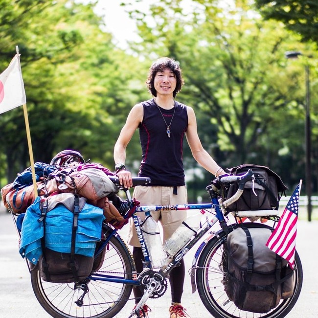 自転車冒険家・小口良平