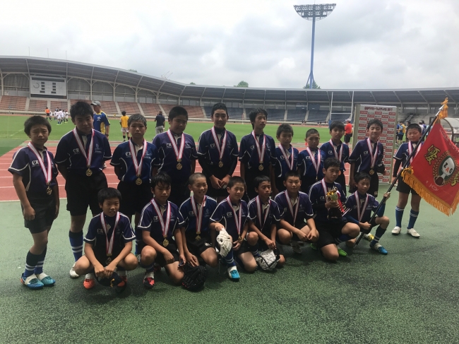 J：COM杯 U-12ラグビー選手権優勝「柏ラクビースクール」