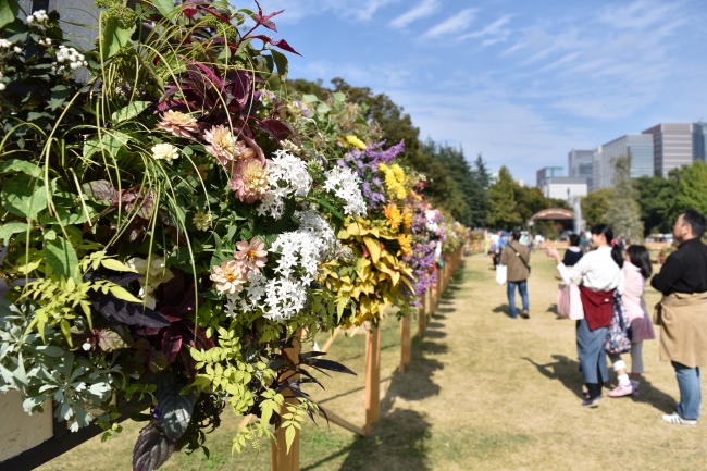 日比谷公園ガーデニングショー（昨年の模様）