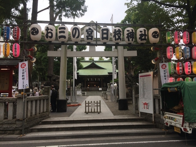 「神奈川の祭り50選」にも選ばれているお三の宮秋祭り