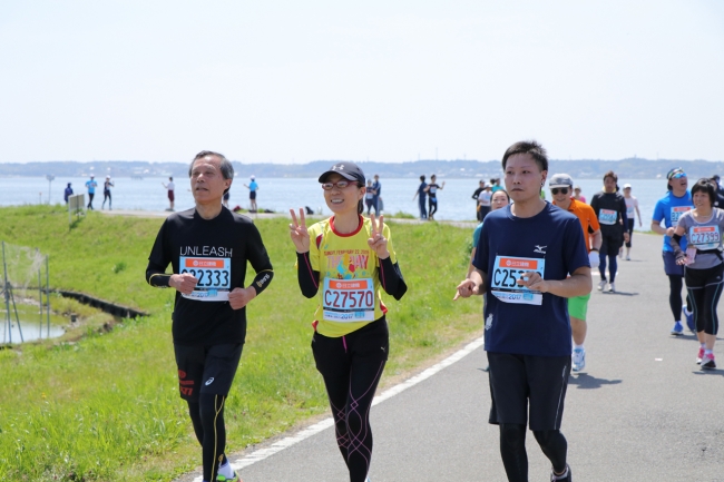 昨年のかすみがうらマラソンの様子（写真提供：土浦市）