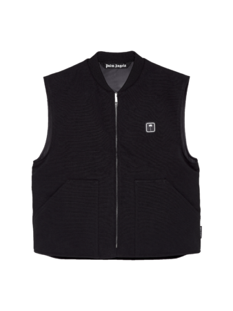 PM WORK VEST BLACK SILVER ¥111,000 (税込) SIZE： M・L (正面)