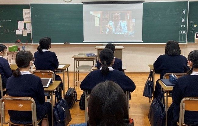 2020年10月23日「かがやきスクール」愛徳学園高等学校（兵庫県）オンラインセミナー