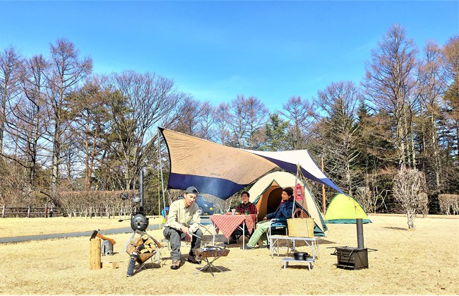 キャンプ風景